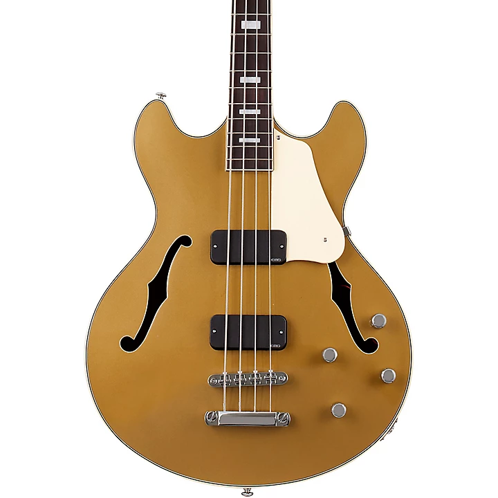 Schecter Guitar Research Corsair 4 String Electric Bass Gold