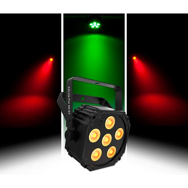 EZLink Par Q6 BT Wireless RGBA LED Wash Light with Bluetooth