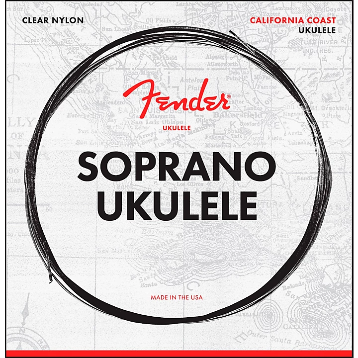 California Coast Series Ukulele Strings Soprano