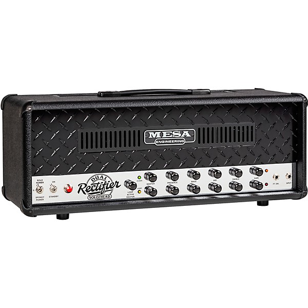 MESA/Boogie '90s Dual Rectifier 2 Channel Tube Guitar Amp Head Black Bronco