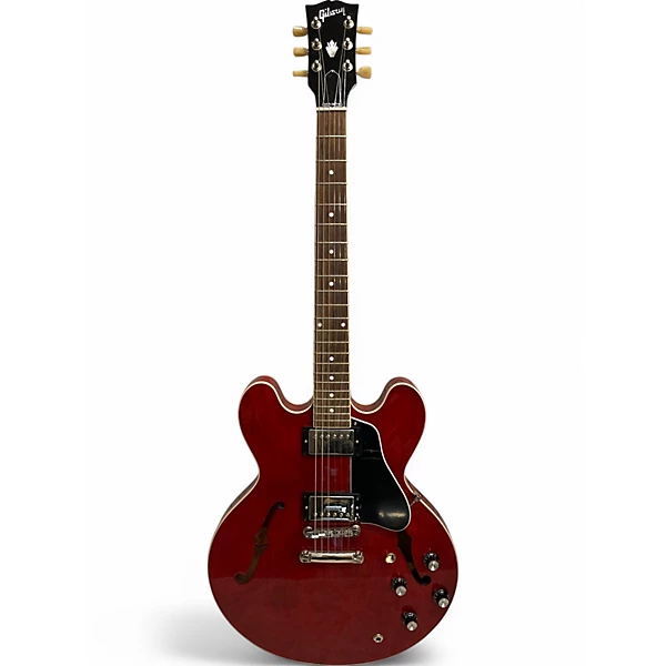Gibson Used Gibson ES335 Red Hollow Body Electric Guitar