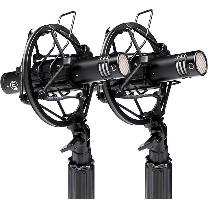 WA 84 Small Diaphragm Condenser Microphone Stereo Pair Black