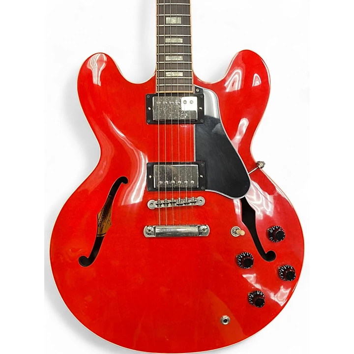 Used 2016 Gibson ES 335 Cherry Hollow Body Electric Guitar