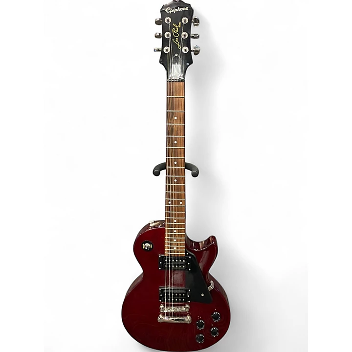 Used Epiphone Les Paul Studio Wine Red Solid Body Electric Guitar