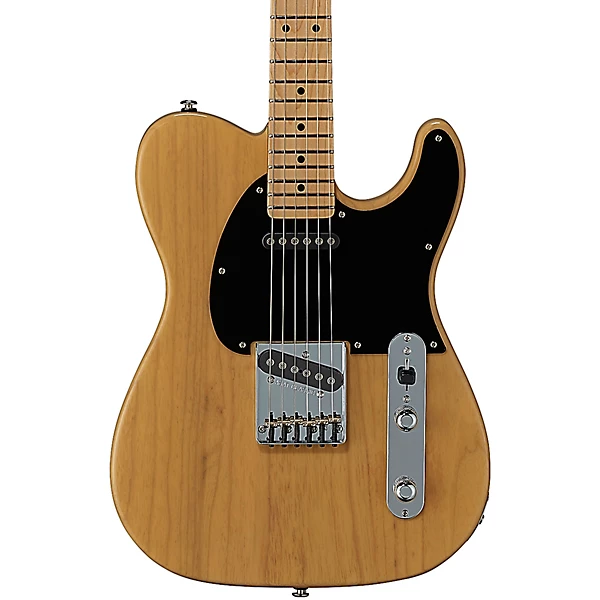 Fullerton Deluxe ASAT Classic Maple Fingerboard Electric Guitar Butterscotch
