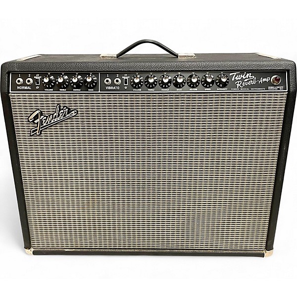 Used Fender 1965 Reissue Twin Reverb 85W 2x12 Tube Guitar Combo Amp