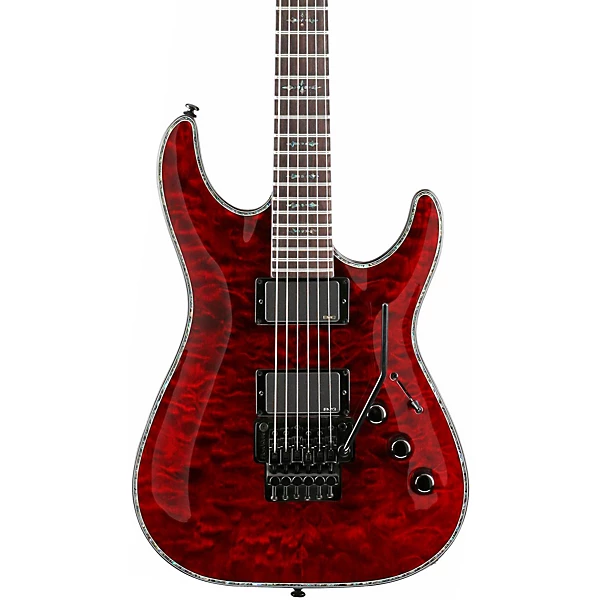 Schecter Guitar Research Hellraiser C 1 FR Electric Guitar Black Cherry