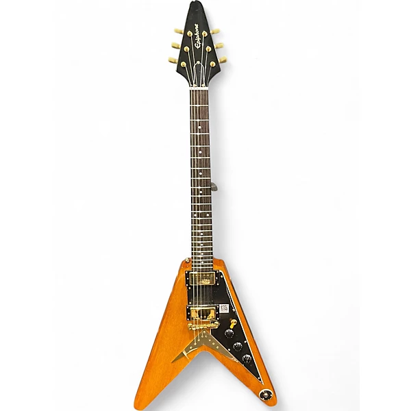 Used Epiphone 1958 Korina Flying V Korina Solid Body Electric Guitar