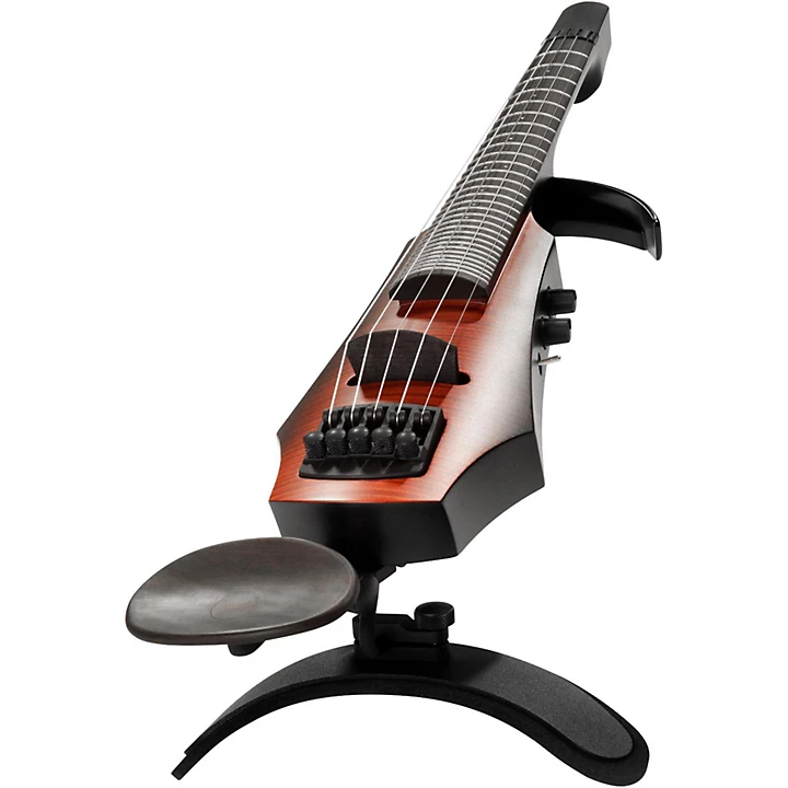 NXTa Active Series 5 String Fretted Electric Violin in Sunburst 4 4