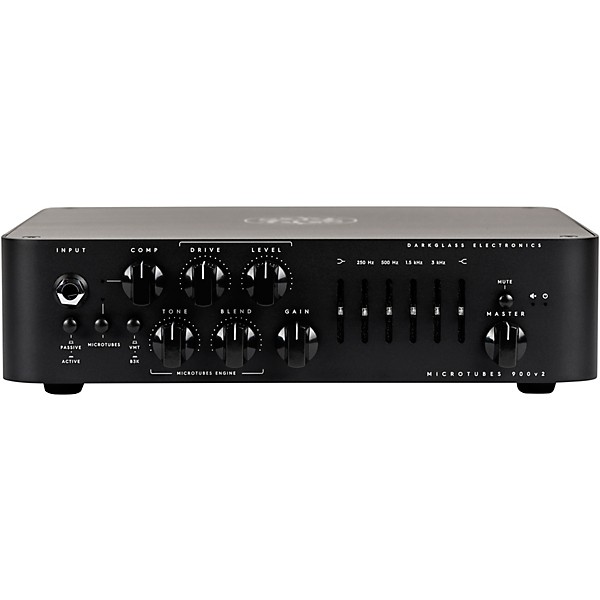 Microtubes 900 v2 900W Bass Amp Head Black