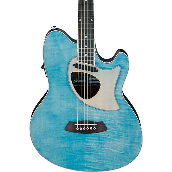 Ibanez TCM50FM Talman Acoustic Electric Guitar Denim Blue