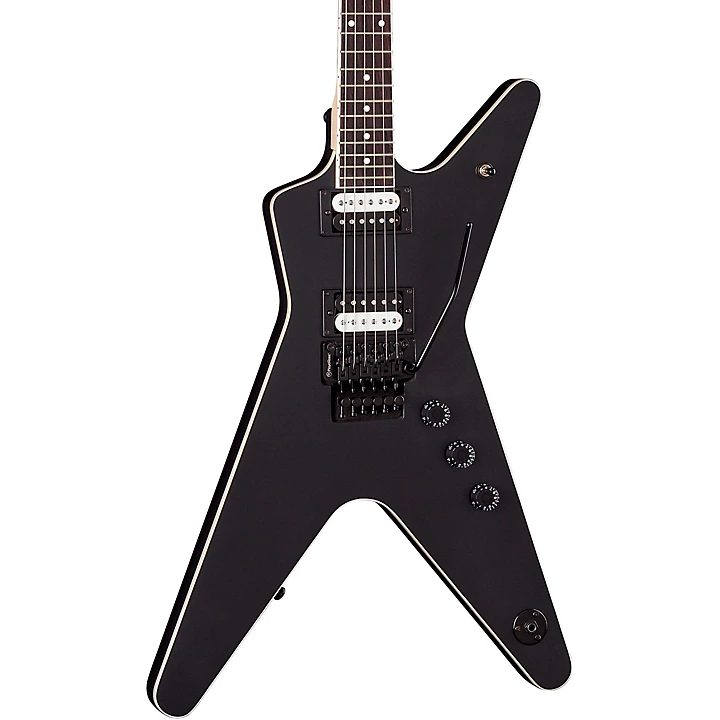 MLX with Floyd Electric Guitar Black Satin