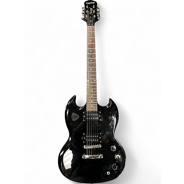 Used Epiphone SG Black Solid Body Electric Guitar