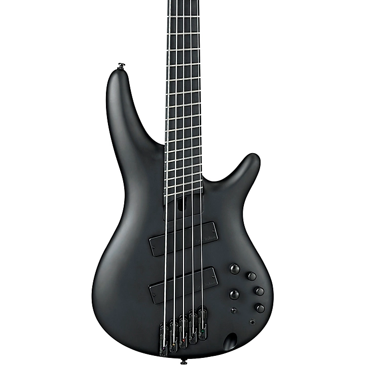 SRMS625EX 5 String Multi Scale Electric Bass Black Flat