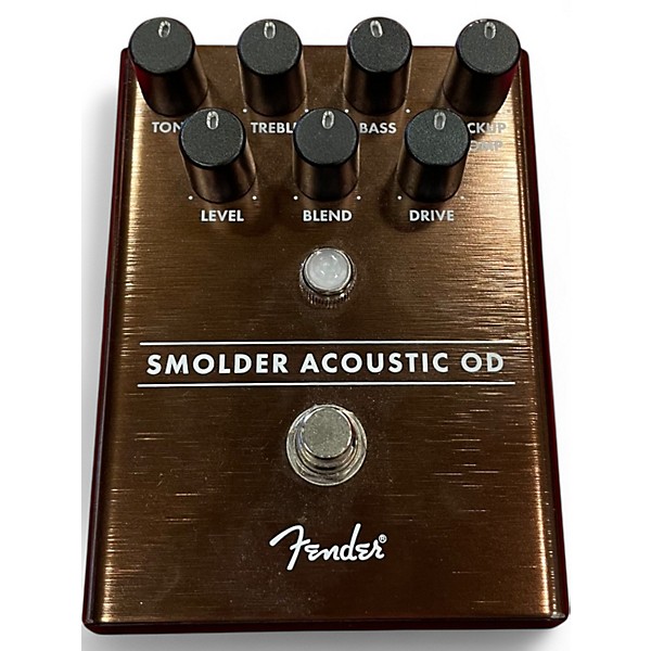 Used Fender Smother Acoustic OD Effect Pedal