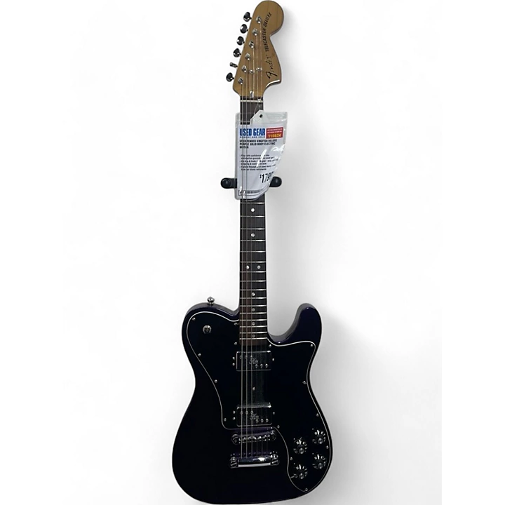 Used Fender KINGFISH DELUXE Purple Solid Body Electric Guitar