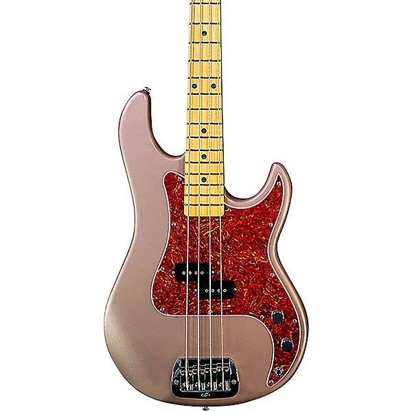 G&L Fullerton Deluxe LB 100 Electric Bass Shoreline Gold