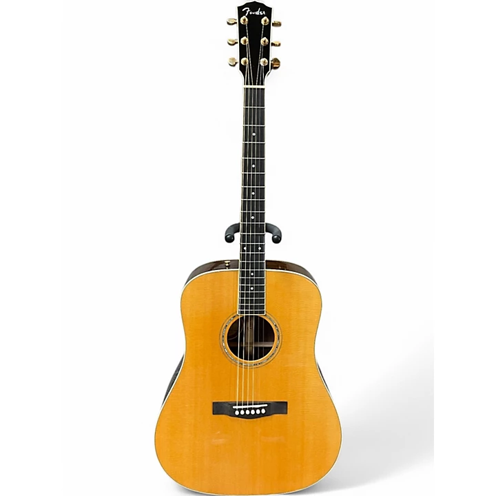 Used 2015 Fender tpd 2 custom shop dreadnaught natural Acoustic Guitar