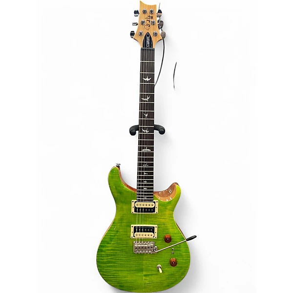 PRS Used PRS SE Custom 24 Green Solid Body Electric Guitar