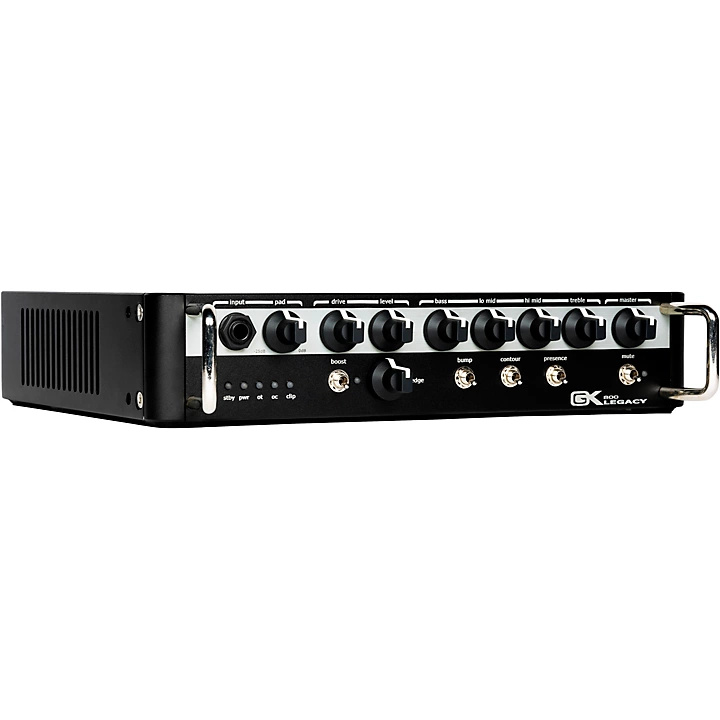 Gallien Krueger Legacy 800 800W Bass Amp Head Black