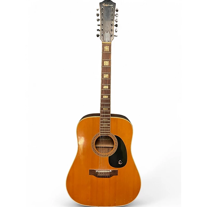 Used Epiphone FT 165 Natural 12 String Acoustic Guitar
