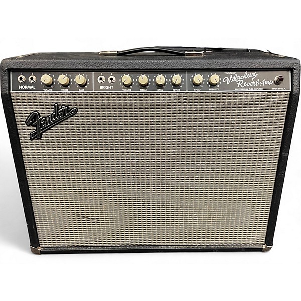 Used Fender Vibrolux Reverb 40W 2x10 Tube Guitar Combo Amp