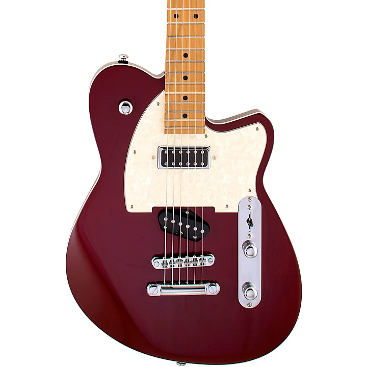 Reverend Buckshot Roasted Maple FIngerboard Electric Guitar Medieval Red