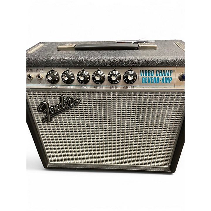 Used Fender vibro champ reverb Tube Guitar Combo Amp