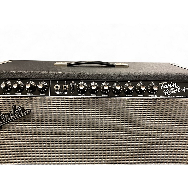 Fender Used Fender Twin Reverb 2x12 Tube Guitar Combo Amp