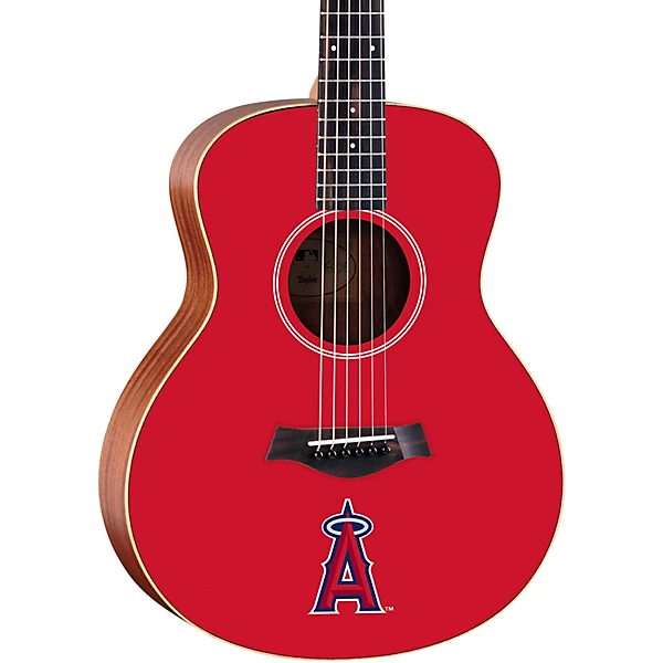 GS Mini MLB Los Angeles Angels Acoustic Guitar Graphic