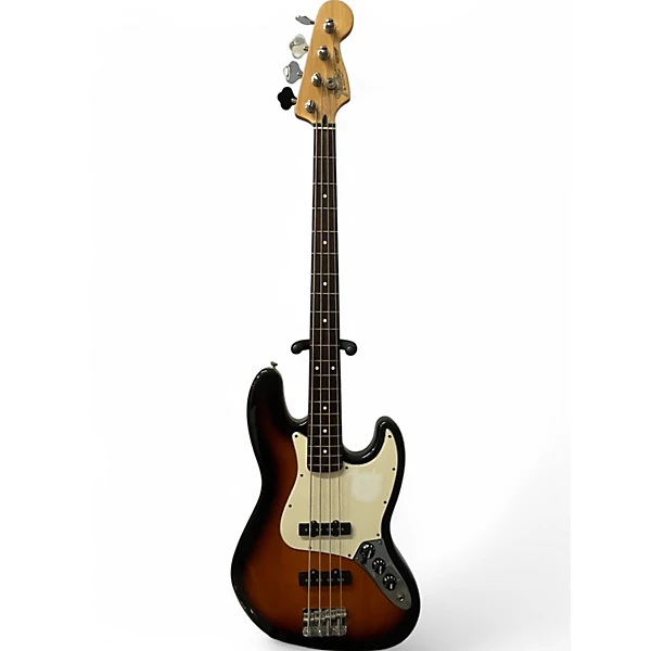 Used Fender STANDARD JAZZ BASS* SUNBURST Electric Bass Guitar