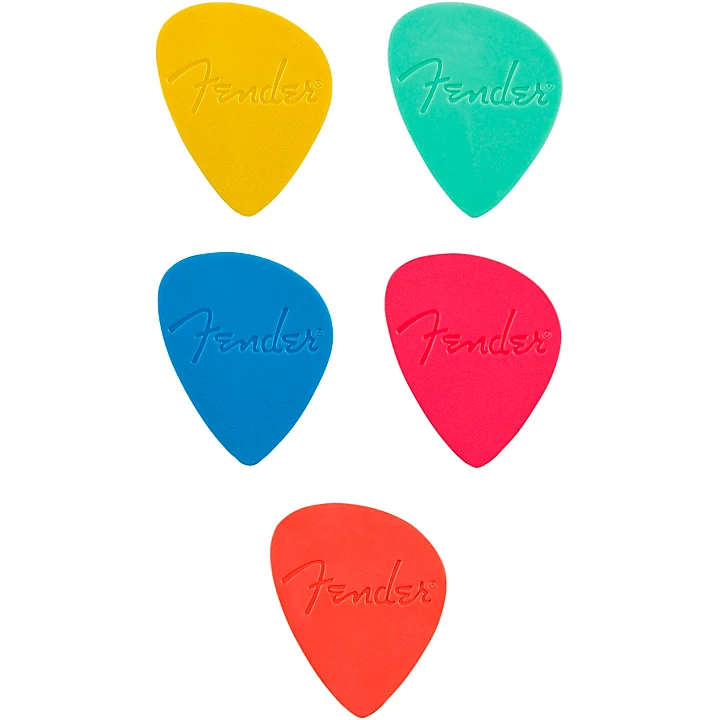 Offset Guitar Picks Multicolor Medium 5 Pack