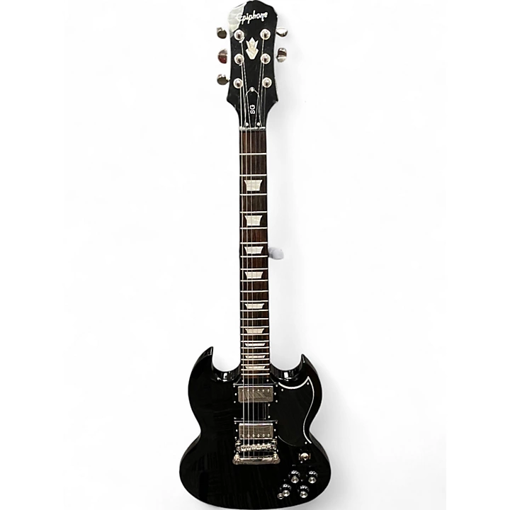 Used Epiphone SG G400 Black Solid Body Electric Guitar