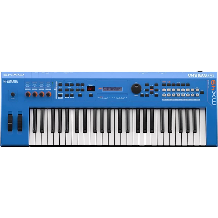 MX49 49 Key Music Production Synthesizer Electric Blue