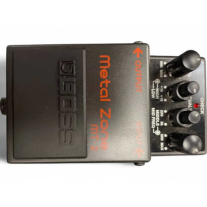 Used BOSS MT2W Metal Zone Waza Craft Effect Pedal