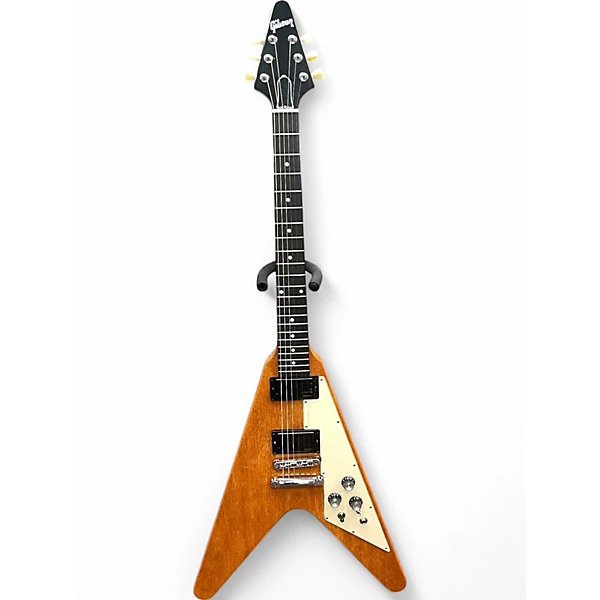Gibson Used Gibson Flying V Korina Natural Solid Body Electric Guitar.gc