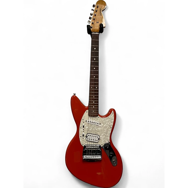 Fender Used Fender Jagstang Fiesta Red Solid Body Electric Guitar
