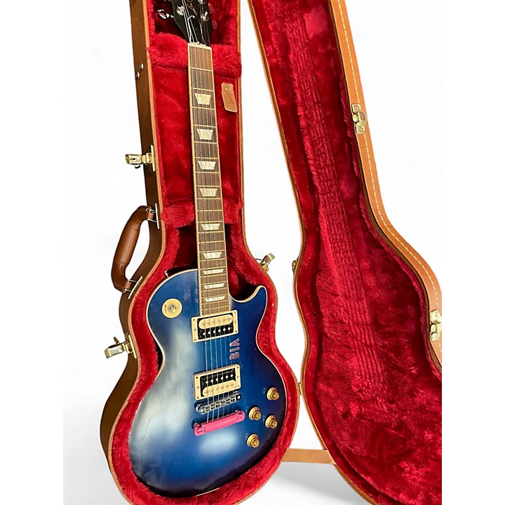Gibson Used Gibson Les Paul Classic Blue Solid Body Electric Guitar