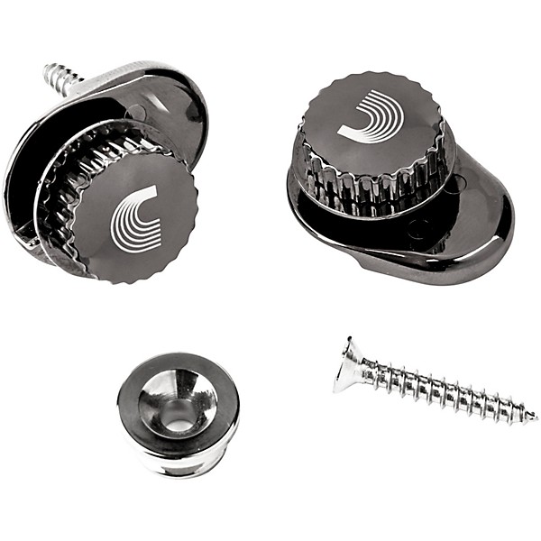 Universal Strap Lock System Nickel Finish