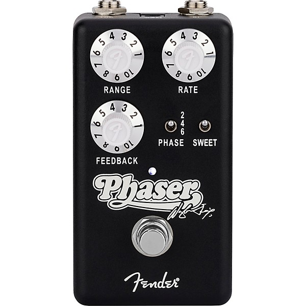 Waylon Jennings Phaser Effects Pedal Black