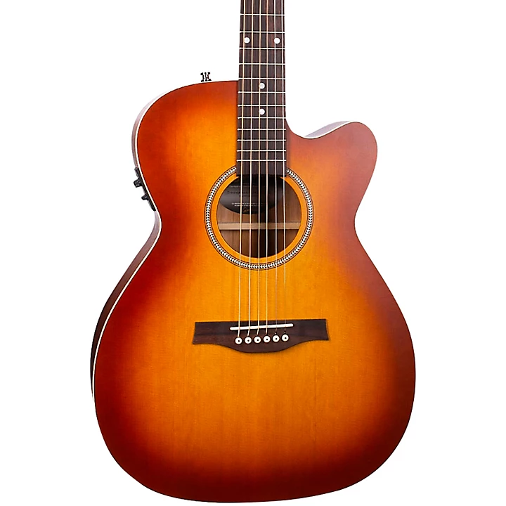Seagull Entourage Concert Hall Acoustic Electric Guitar Rustic Burst