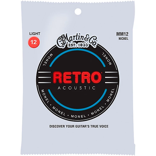 MM12 Retro Light Acoustic Guitar Strings