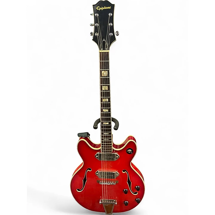 Epiphone Used Epiphone 5102T RED Hollow Body Electric Guitar.gc