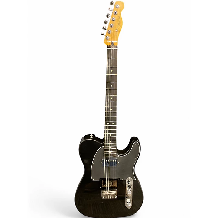 Used Fender Player II Telecaster HH Black Solid Body Electric Guitar