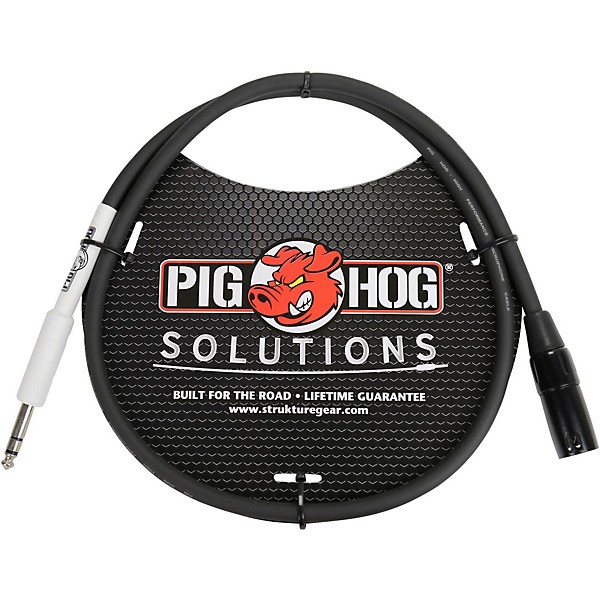 Solutions XLRM to 1 4 TRS Adapter Cable 3 ft 6 ft