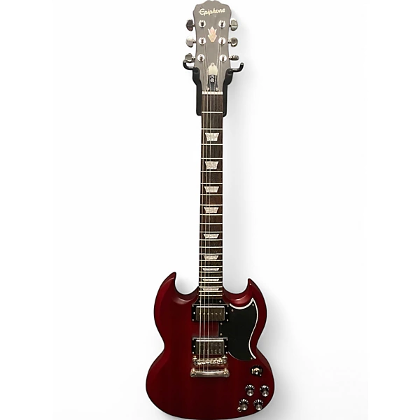 Used Epiphone 1961 SG CHERRY RED Solid Body Electric Guitar