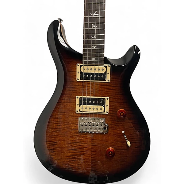 Used PRS SE Custom 24 Brown Solid Body Electric Guitar