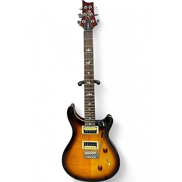 Used PRS SE Custom 24 Sunburst Solid Body Electric Guitar