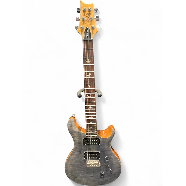 PRS Used PRS SE Custom 24 Charcoal Solid Body Electric Guitar