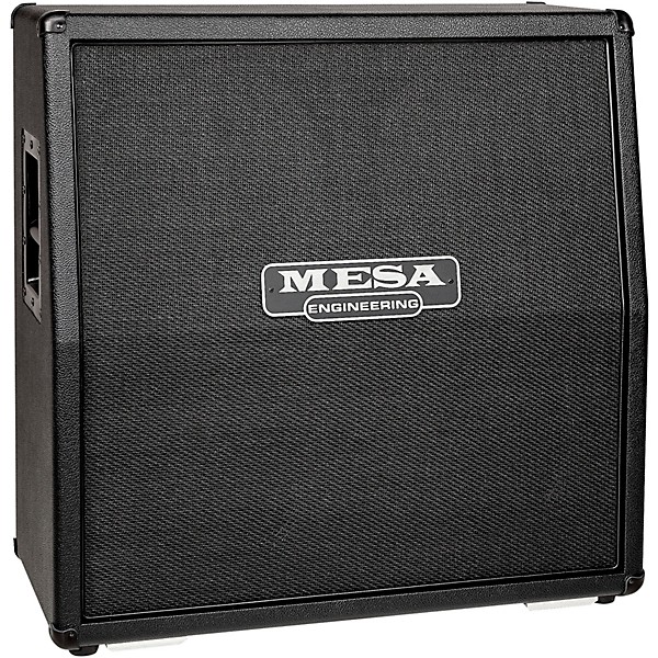 Rectifier Traditional Slant 4x12 Guitar Speaker Cabinet in Bronco Tolex Black